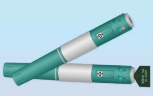 GLP1 injector pen temperature monitor medical pharmaceutical packaging integration