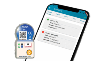 neo blu data logger with android reporting